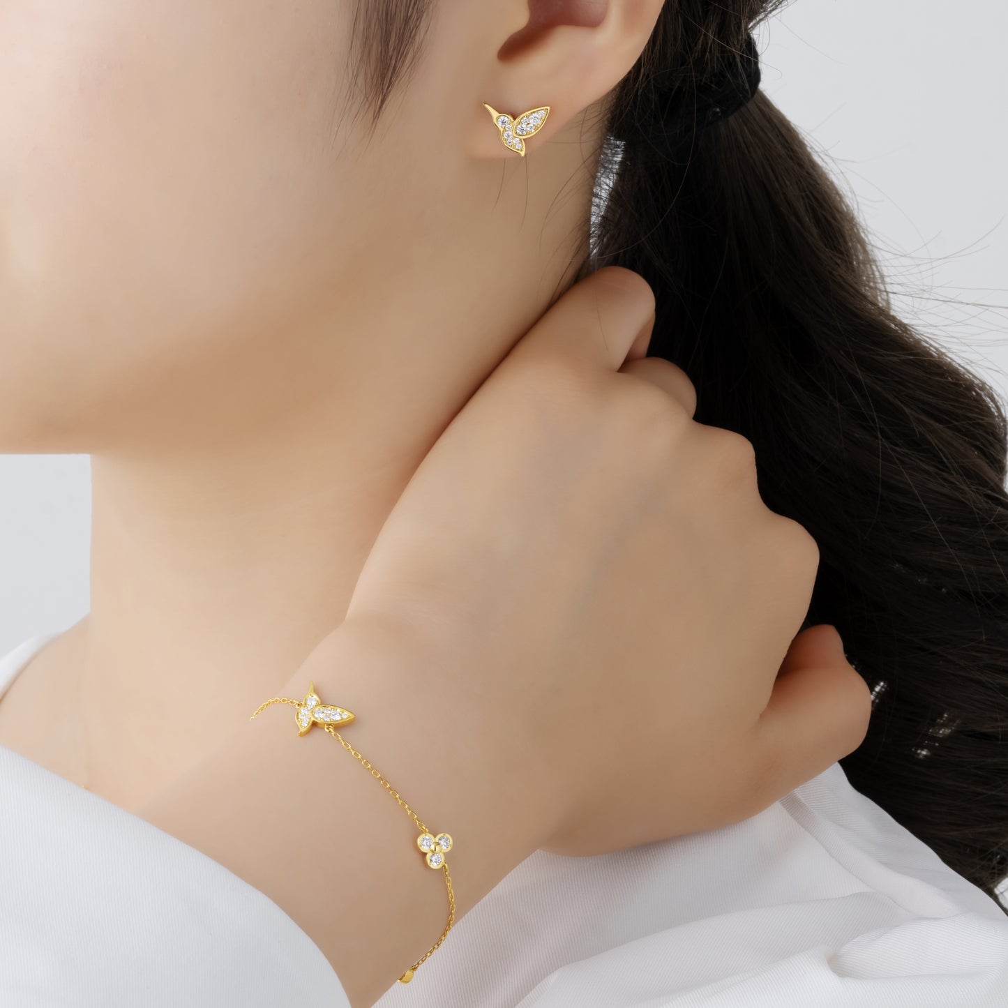 SONG BIRD EARRINGS STUD