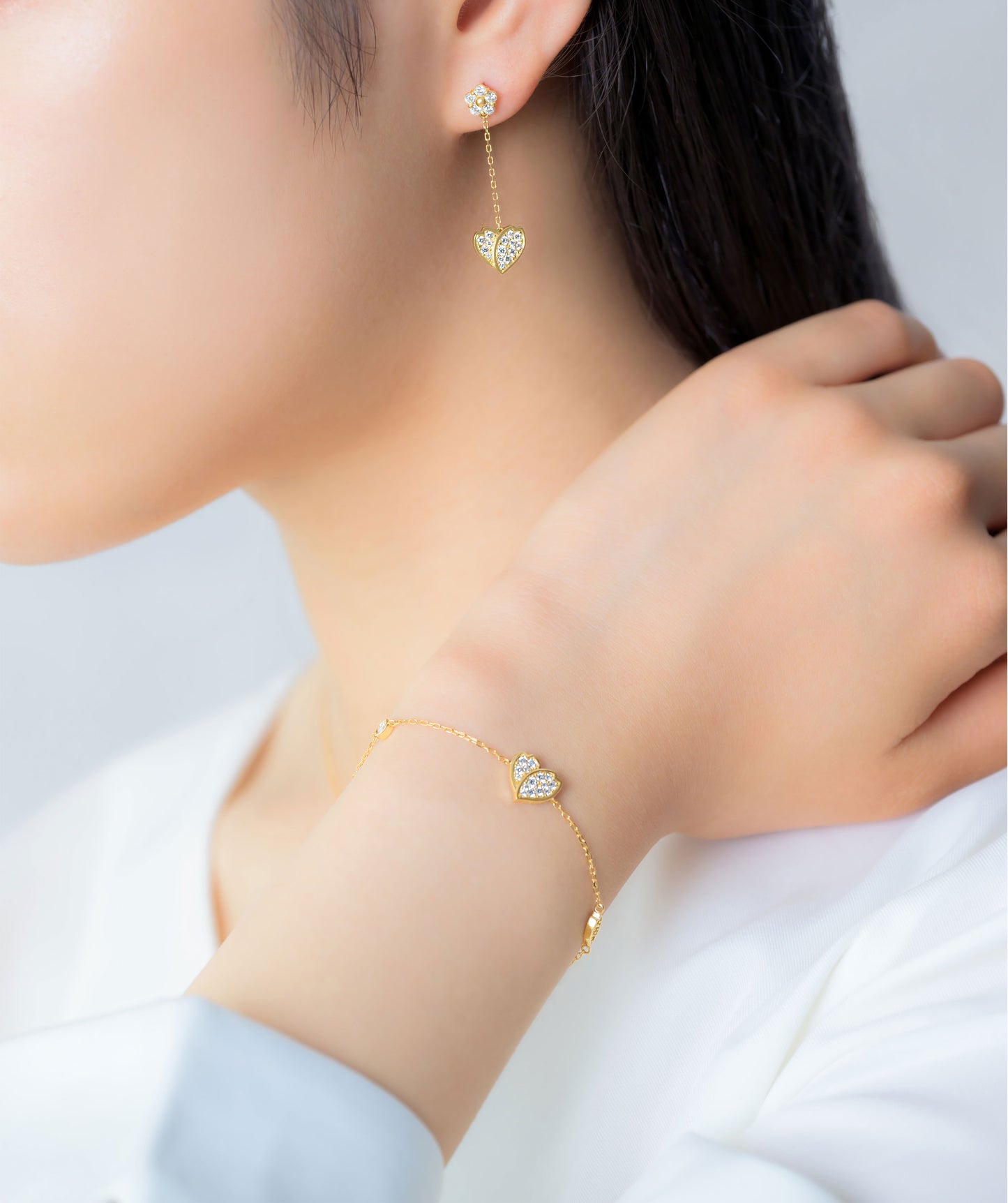 FAUNA HEART BRACELET WALTZ OF FLOWER