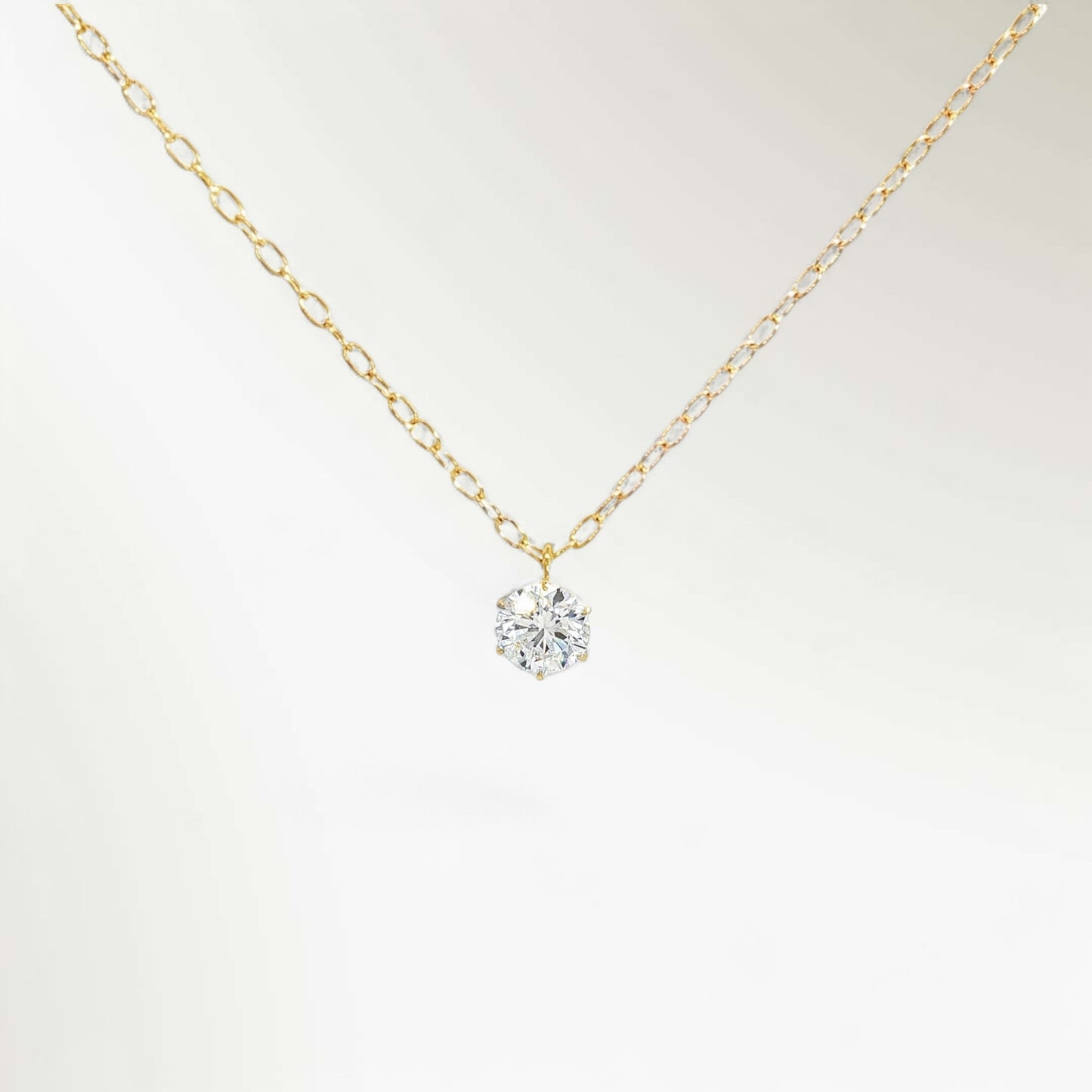 SIRIUS SOLITAIRE NECKLACE 0.3ct