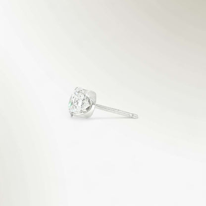 SIRIUS SOLITAIRE PIERCED EARRINGS 2.0ct