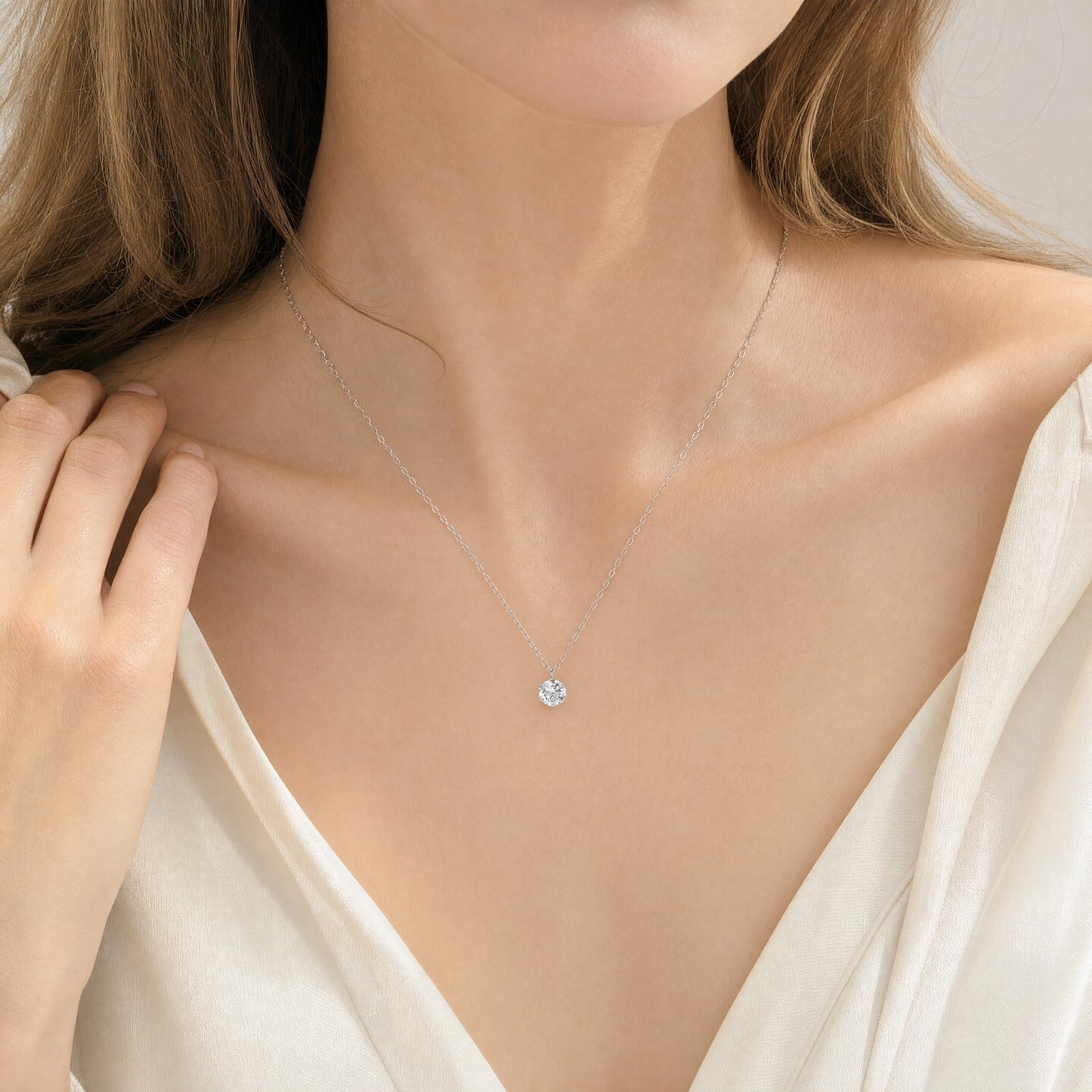 0.3ct SIRIUS SOLITAIRE NECKLACE | PRELUDE