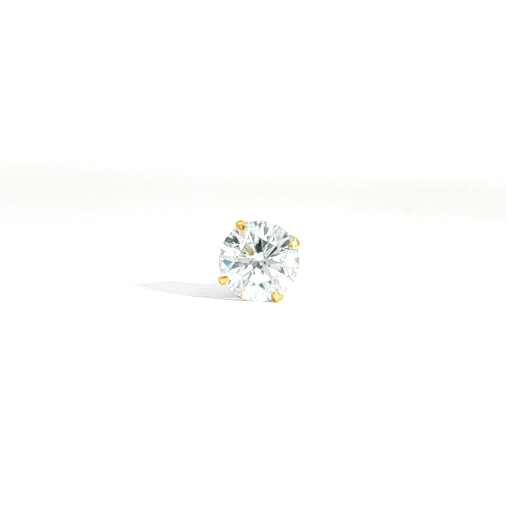 1.0ct SIRIUS SOLITAIRE PIERCED EARRINGS | PRELUDE
