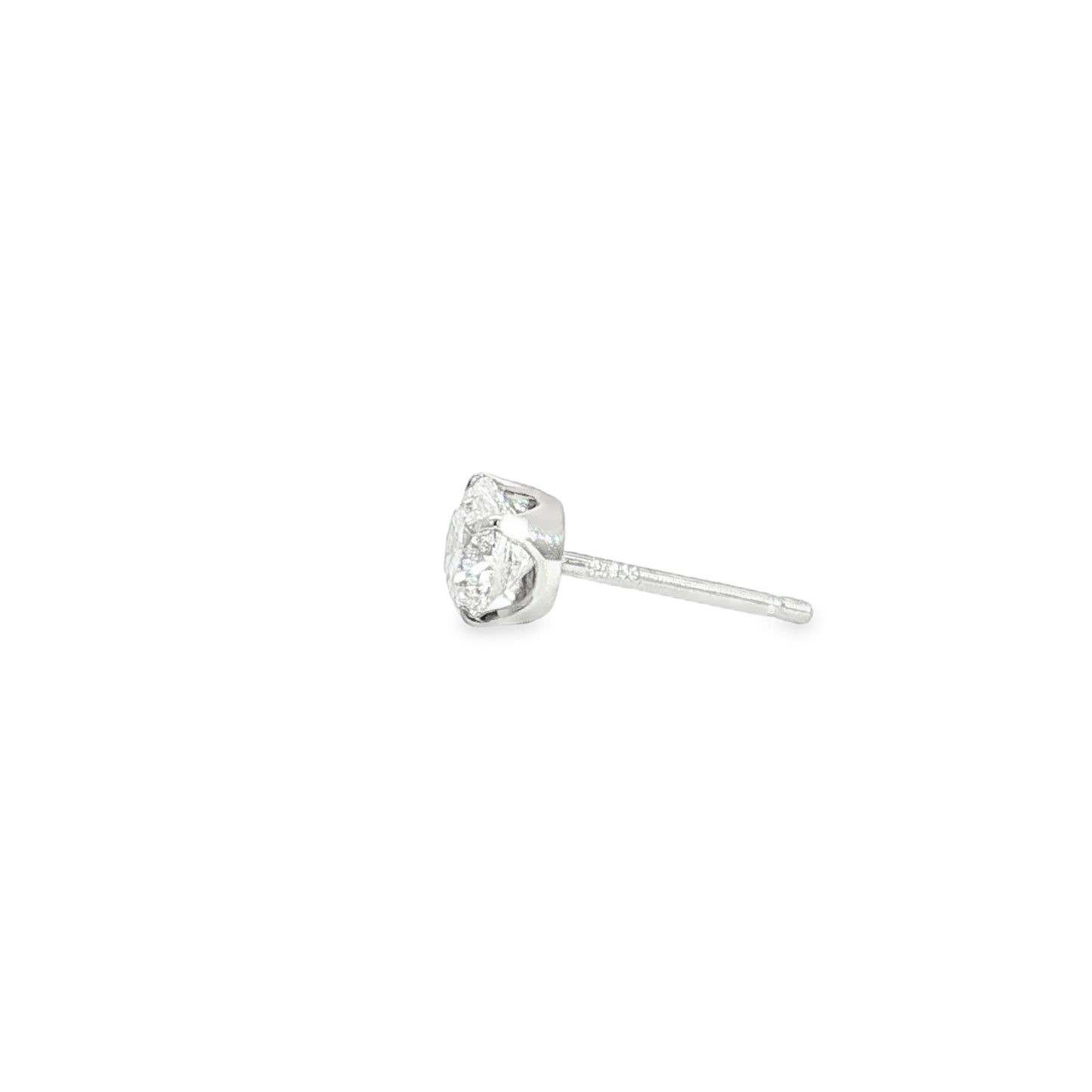 SIRIUS SOLITAIRE PIERCED EARRINGS 1.0ct