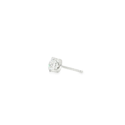 SIRIUS SOLITAIRE PIERCED EARRINGS 2.0ct