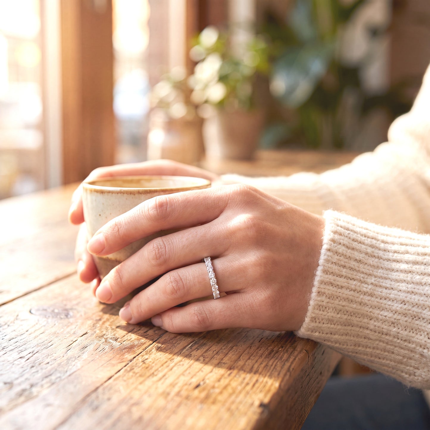 0.5ct CAPERA ETERNITY RING | PRELUDE