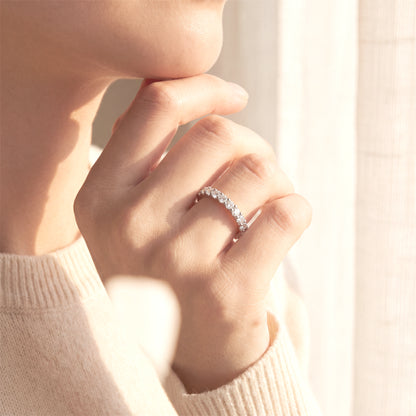 0.5ct CAPERA ETERNITY RING | PRELUDE