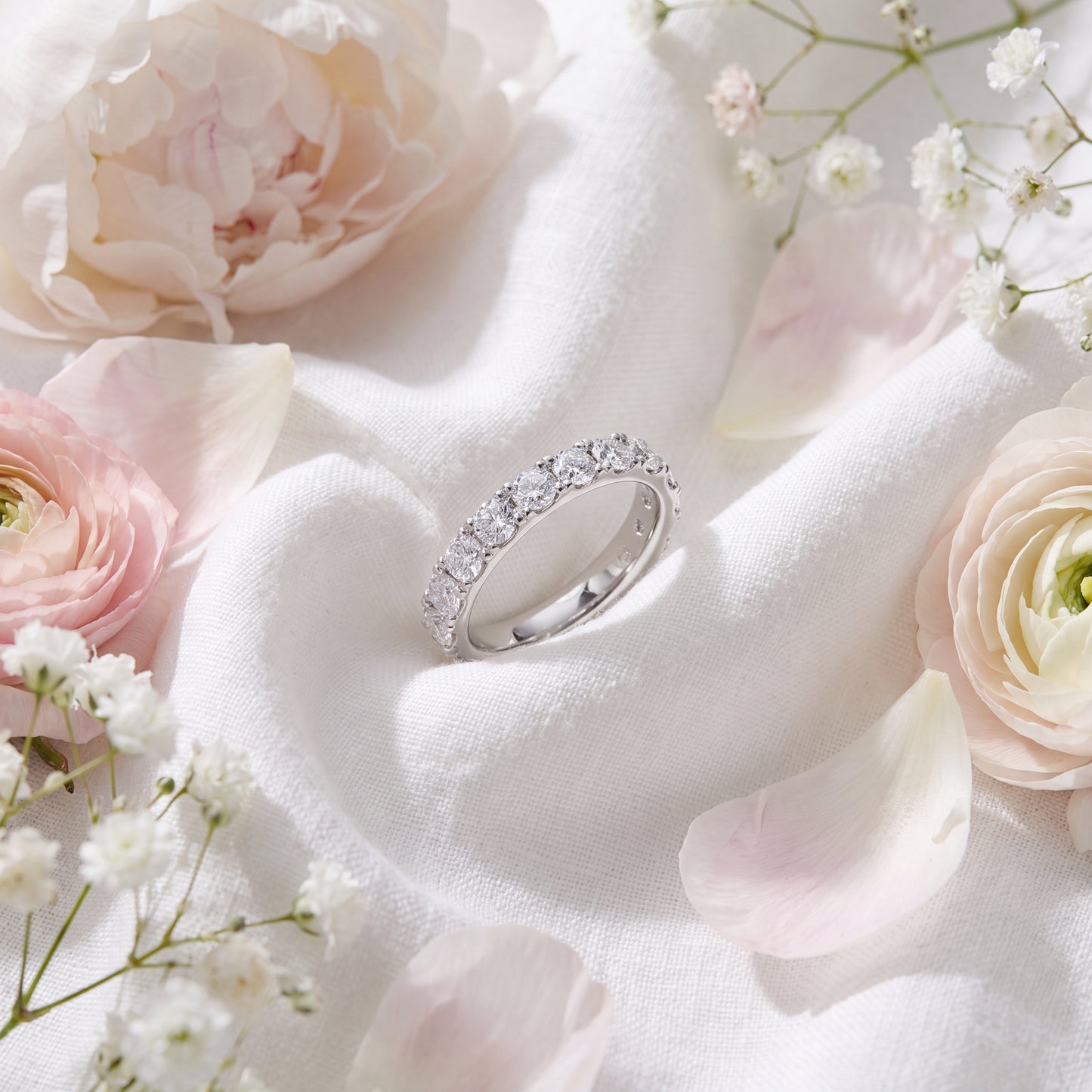 1.2ct CAPERA ETERNITY RING | PRELUDE
