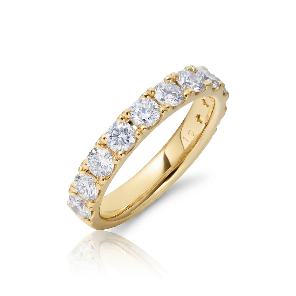 1.2ct CAPERA ETERNITY RING | PRELUDE