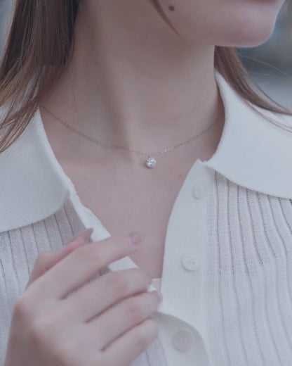1.0ct SIRIUS SOLITAIRE NECKLACE | PRELUDE