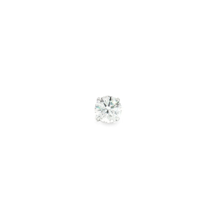SIRIUS SOLITAIRE PIERCED EARRINGS 0.6ct